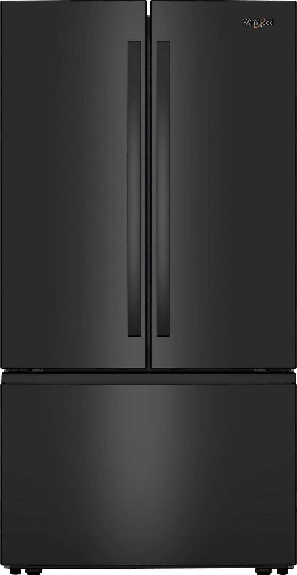Whirlpool 36" French Door Refrigerator Ice maker Black 31 cu. ft WRFF3136SB - Image 1