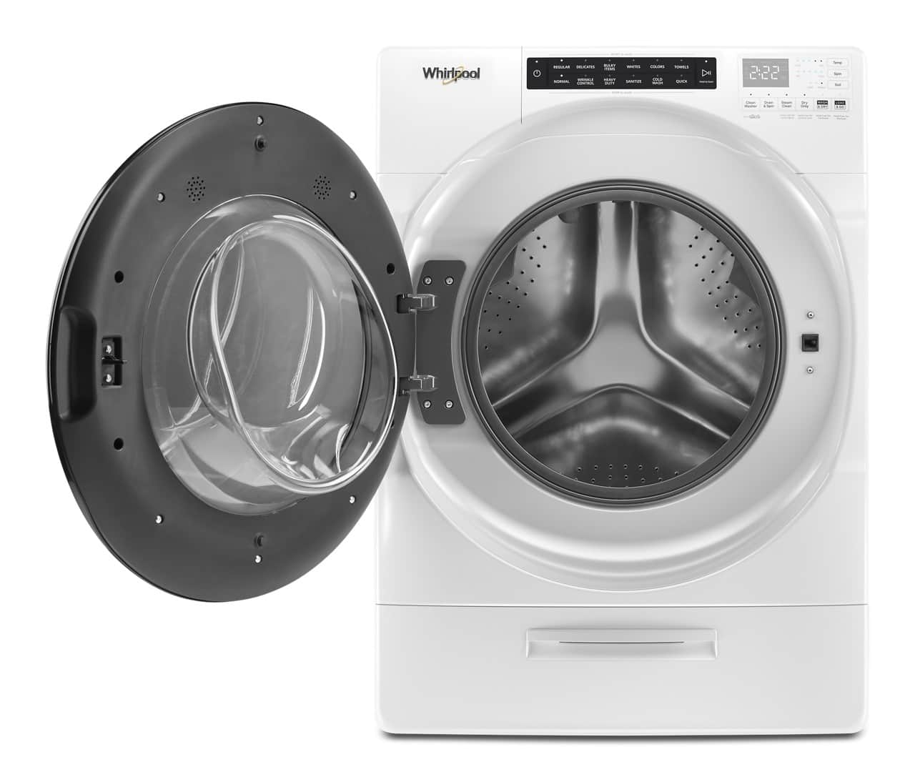 Whirlpool All In One Washer Dryer 4.5 Cu. Ft Steam WFC682CLW - Image 6
