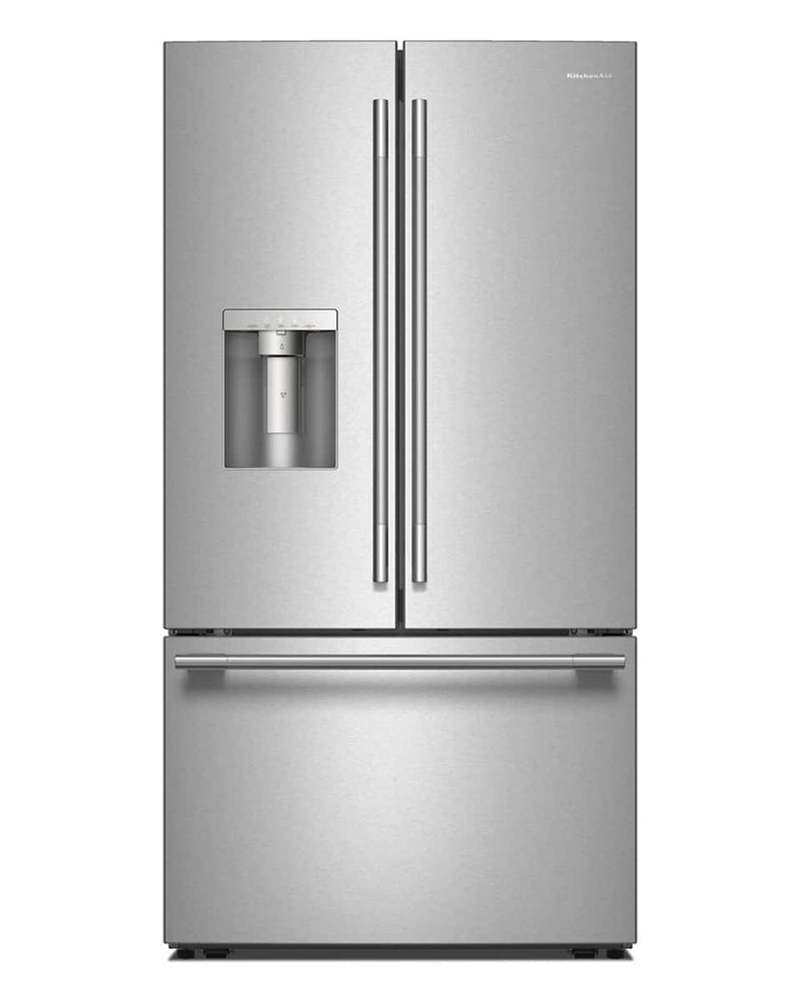 KitchenAid 36" French Door Refrigerator 30 cu. ft Stainless Steel KRFF436SPS - Image 1