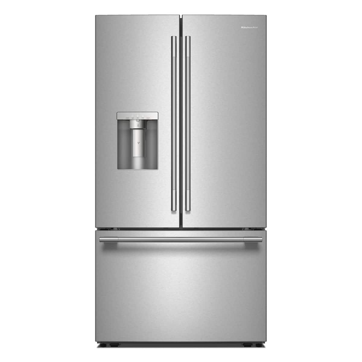 KitchenAid 36" French Door Refrigerator 30 cu. ft Stainless Steel KRFF436SPS - Image 1