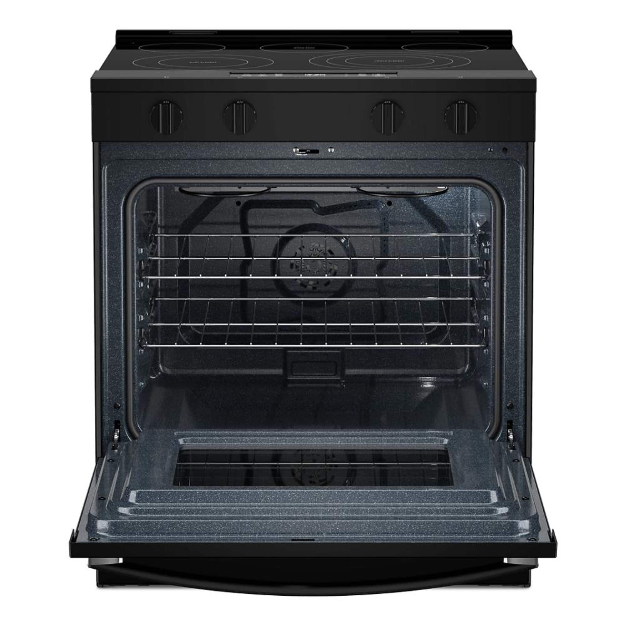 Whirlpool 30" Slide-In Electric Convection Range 5.0 cu. ft Black WSES5030SB - Image 2
