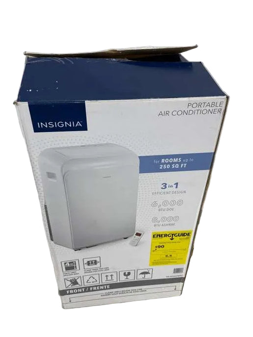 Insignia 250 Sq. Ft. 6,000 BTU Portable Air Conditioner - White NS-AC06PWH1 - Assessment Photo 10