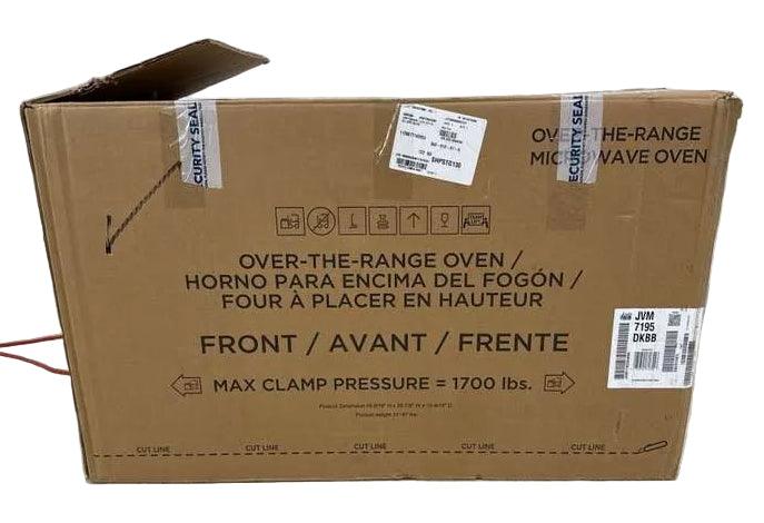 GE Over-the-Range 400 CFM Microwave 1.9 Cu. Ft Steam JVM7195DKBB - Assessment Photo 10