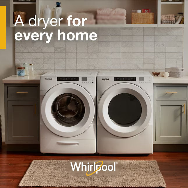 Whirlpool Gas Dryer 7.4 cu. ft Smart Steam WGD5620HW - Assessment Photo 10