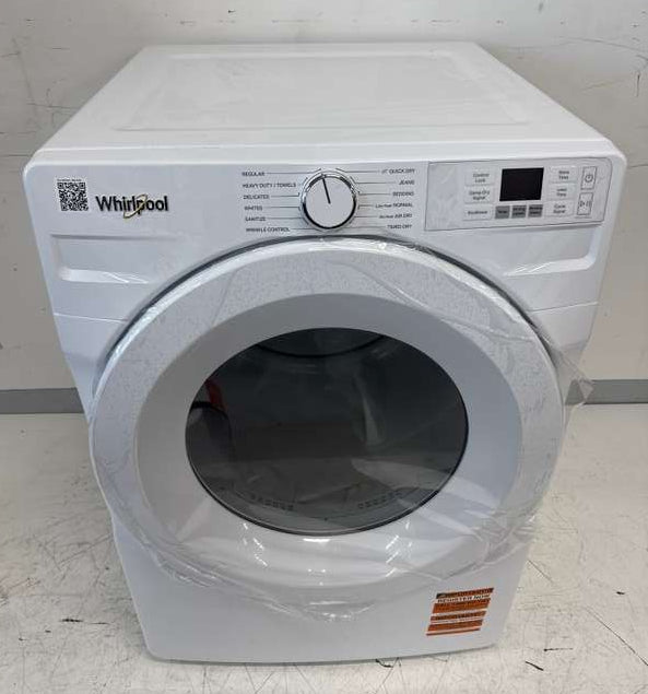 Whirlpool Stackable Electric Front Load Dryer 7.4 Cu. Ft White WED4720RW - Assessment Photo 10