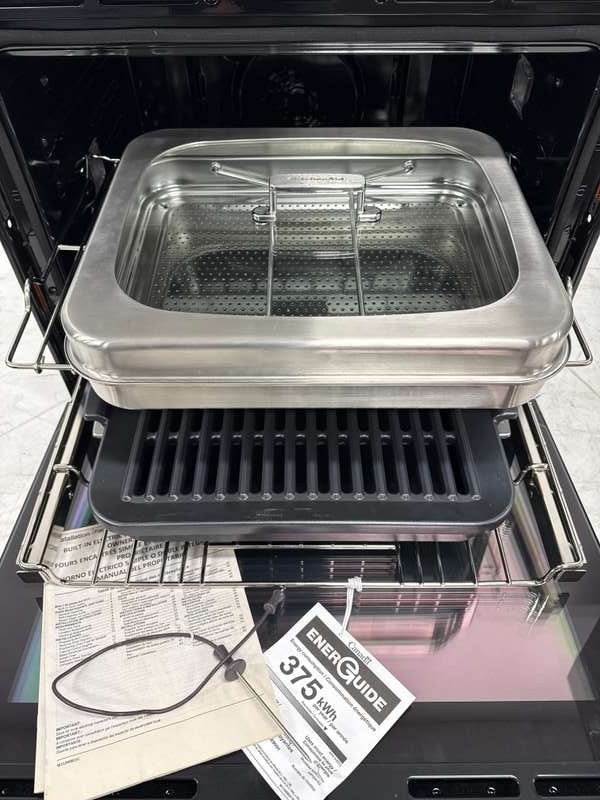 KitchenAid 30" Built-In Smart Single Electric Convection Wall Oven KOSE900HSS - Assessment Photo 10