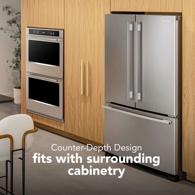 KitchenAid French Door Refrigerator Ice maker 20 Cu. Ft Stainless KRFC136SPS - Assessment Photo 10