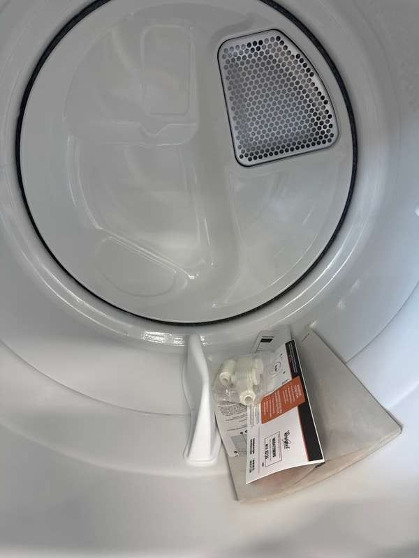 Whirlpool Front Load Gas Dryer 7.4 Cu. Ft White WGD4720RW - Assessment Photo 10