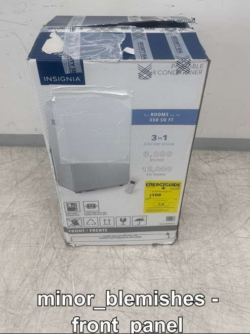 Insignia  350 Sq. Ft. 8,000 BTU Portable Air Conditioner - White NS-AC08PWH1 - Assessment Photo 10