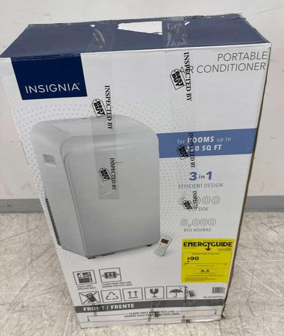 Insignia 250 Sq. Ft. 6,000 BTU Portable Air Conditioner - White NS-AC06PWH1 - Assessment Photo 10