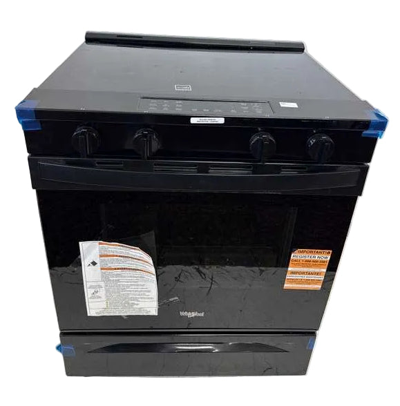 Whirlpool 30" Slide-In Electric Convection Range 5.0 cu. ft Black WSES5030SB - Assessment Photo 10