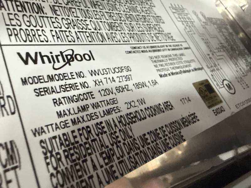 Whirlpool 30" Range Hood Stainless Steel inches WVU37UC0FS - Assessment Photo 10