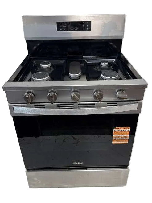 Whirlpool 30" Freestanding Gas Range w/ Air Cooking 5.0 cu. ft WFGS5030RZ - Assessment Photo 10