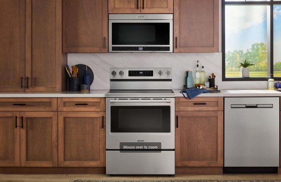 Maytag Electric Range Grill Mode & No Preheat Air Fry Stainless Steel MFES7030SZ - Assessment Photo 11