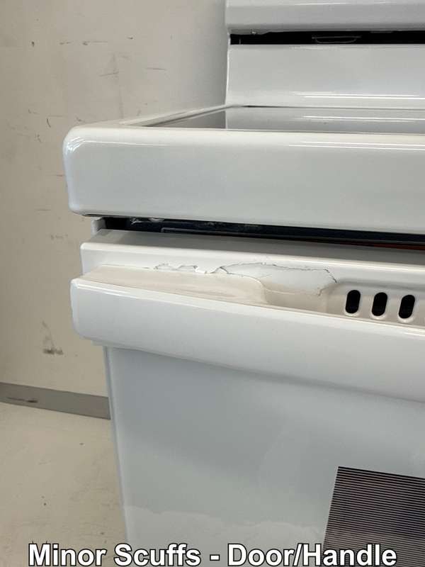 Amana 30" Freestanding Electric Range 4.8 cu. ft White AER6303MFW - Assessment Photo 11