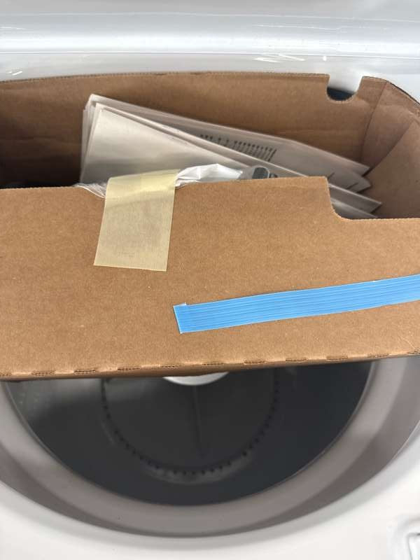 Whirlpool Stacked Top Load Washer Gas Dryer 3.5 Cu. Ft 5.9 Cu. Ft WGT4027HW - Assessment Photo 11