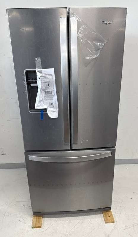Whirlpool 30" French Door Refrigerator 20 Cu.ft Stainless Steel WRF560SEHZ - Assessment Photo 11