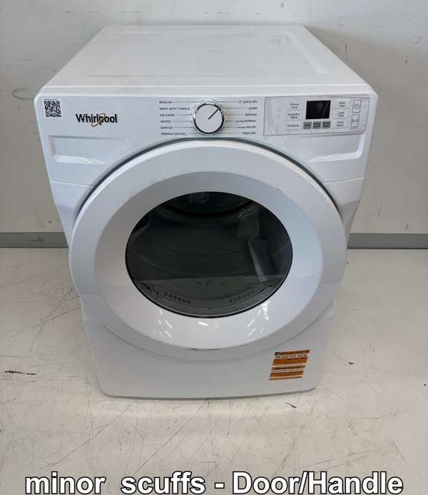 Whirlpool Electric Front Load Stackable Dryer 7.4 Cu. Ft WED4720RW - Assessment Photo 11