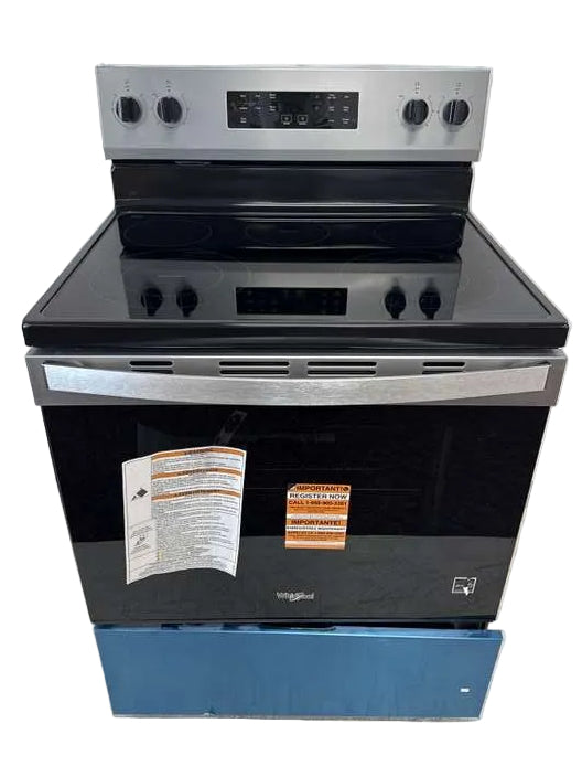 Whirlpool 30" Freestanding Electric Range 5.3 cu. ft Stainless Steel WFES3330RS - Assessment Photo 11