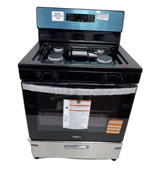 Whirlpool 30" Freestanding Gas Range w/ Broiler Drawer 5.1 cu. ft WFG320M0MS - Assessment Photo 11