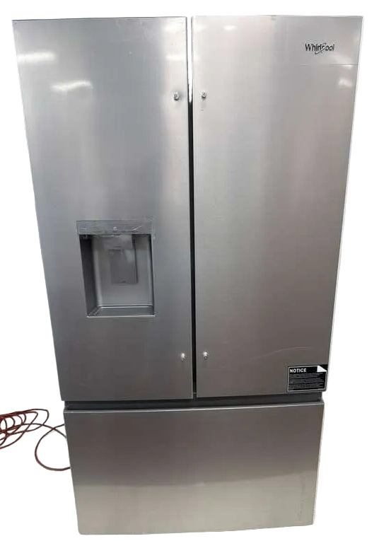 Whirlpool 36" French Door Refrigerator Ice maker 30 cu. ft Stainless WRFF3536SZ - Assessment Photo 11