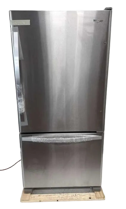 Whirlpool 33" Bottom Freezer Refrigerator 22 cu. ft Stainless Steel WRB322DMBM - Assessment Photo 11