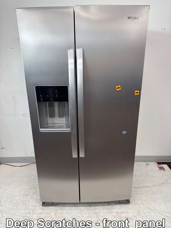 Whirlpool 36" Side-by-Side Counter-Depth Refrigerator 20.85 cu. ft WRSC6536RZ - Assessment Photo 11