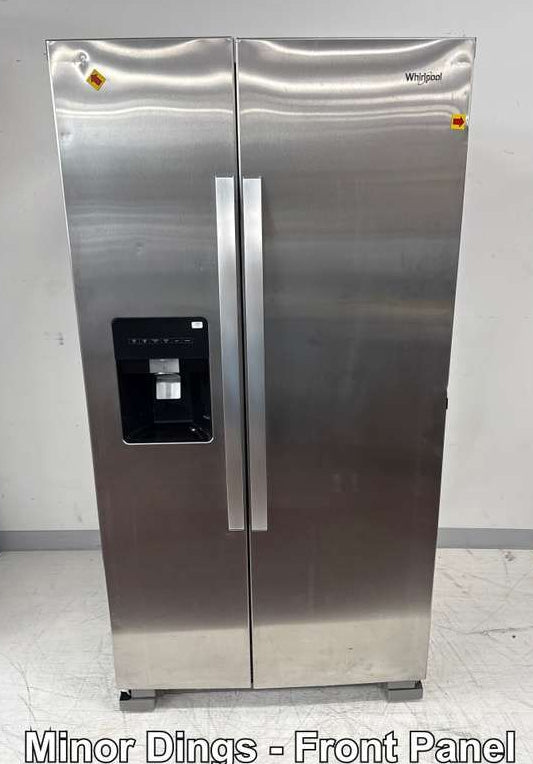 Whirlpool WRS315SDHM 24 cu. ft 33" Side-By-Side Refrigerator, Stainless Steel - Assessment Photo 11