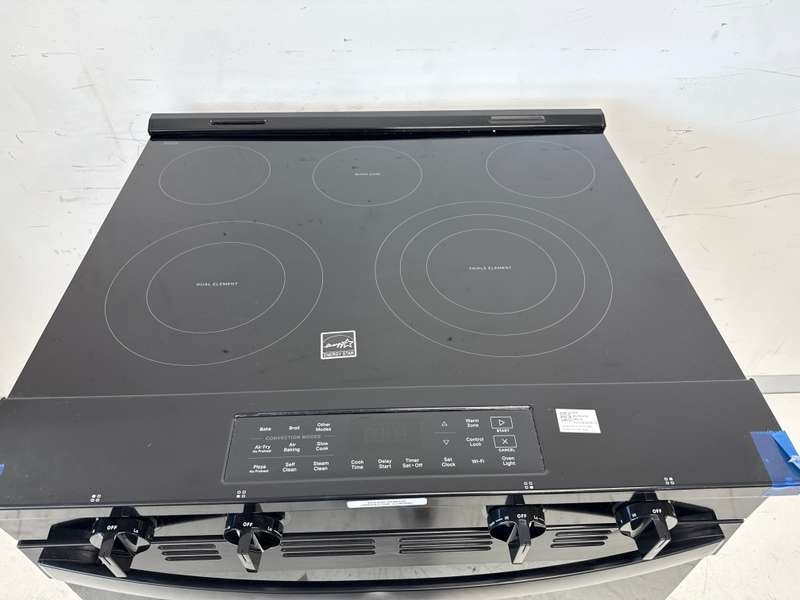 Whirlpool 30" Slide-In Electric Convection Range 5.0 cu. ft Black WSES5030SB - Assessment Photo 11