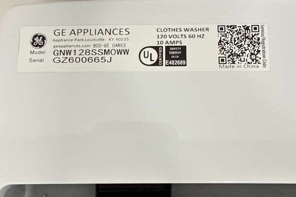GE Top Load Washer w/ Electronic LED One Touch Controls 2.8 Cu. Ft GNW128SSMWW - Assessment Photo 11