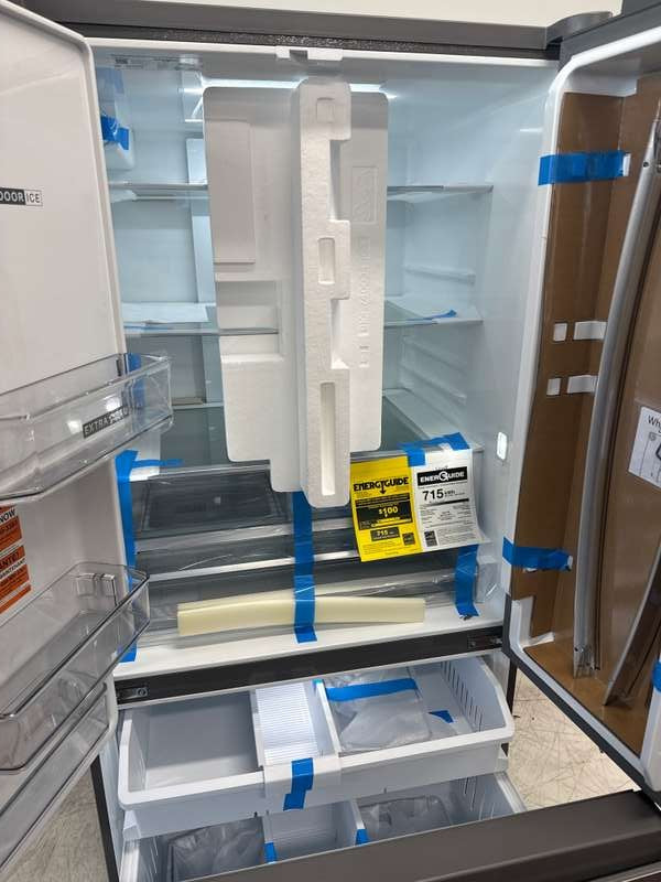 Whirlpool 36" French Door Refrigerator Ice maker 30 cu. ft Stainless WRFF3536SZ - Assessment Photo 11
