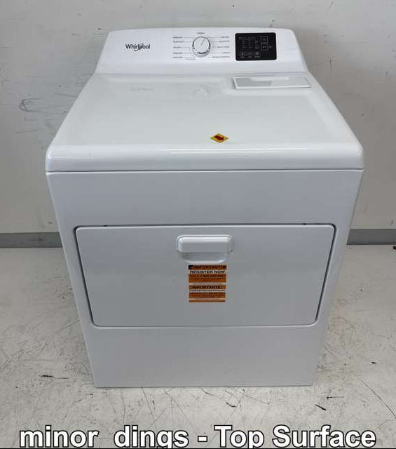 Whirlpool Electric Dryer w/ Adaptive Dry & Wrinkle Shield 7.0 Cu. Ft WED4307SW - Assessment Photo 11