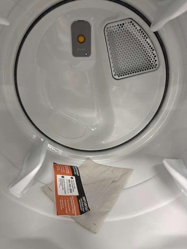 Whirlpool Electric Stackable Dryer 7.4 Cu. Ft Smart Steam Silver WED6720RR - Assessment Photo 11