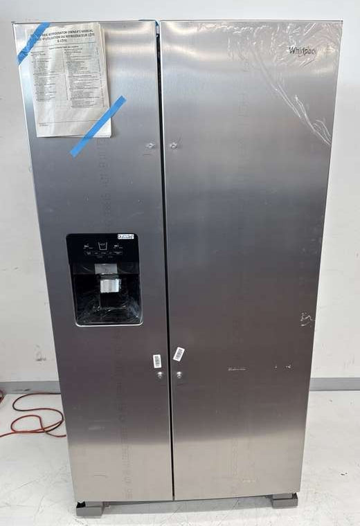 Whirlpool 36" Side-by-Side Refrigerator 25 cu. ft WRS325SDHZ - Assessment Photo 11