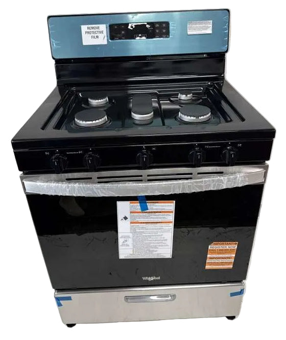 Whirlpool 30" Freestanding Gas Range 5 Burner Stainless 5.1 cu. ft WFG505M0MS - Assessment Photo 11