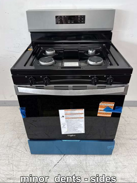 Whirlpool 30" Self Clean Gas Range w/ No Preheat Mode 5.3 cu. ft WFGS3530RS - Assessment Photo 11