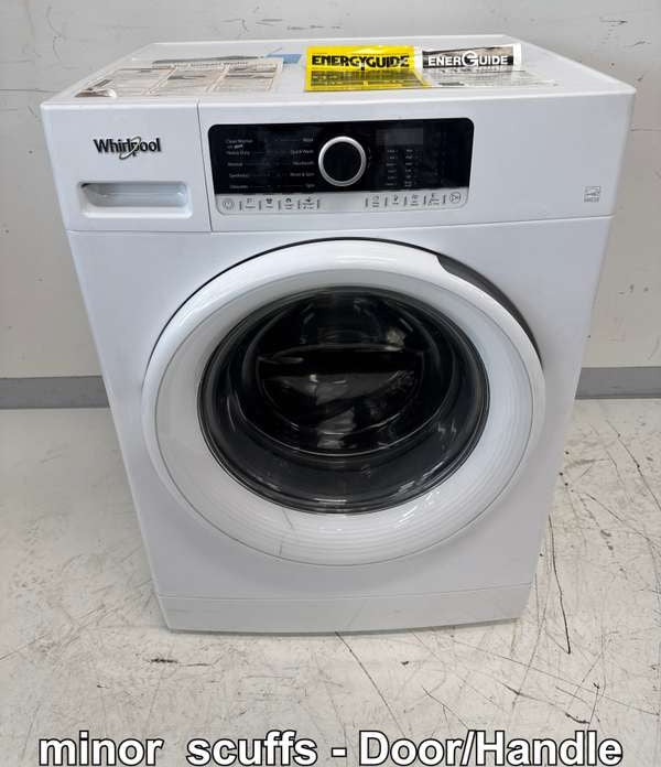 Whirlpool 24" Front Load Stackable Compact Washer 1.9 Cu. Ft WFW3090JW - Assessment Photo 11