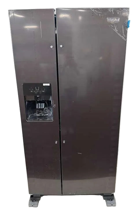Whirlpool 33" Side-by-Side Refrigerator 21 cu. ft Black Stainless WRS321SDHV - Assessment Photo 11