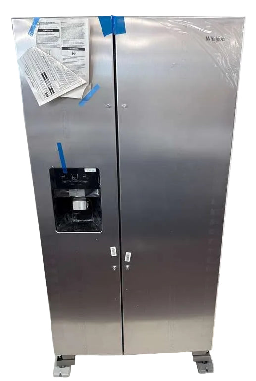 Whirlpool 36" Side-by-Side Refrigerator 25 cu. ft  Stainless Steel WRS325SDHZ - Assessment Photo 11