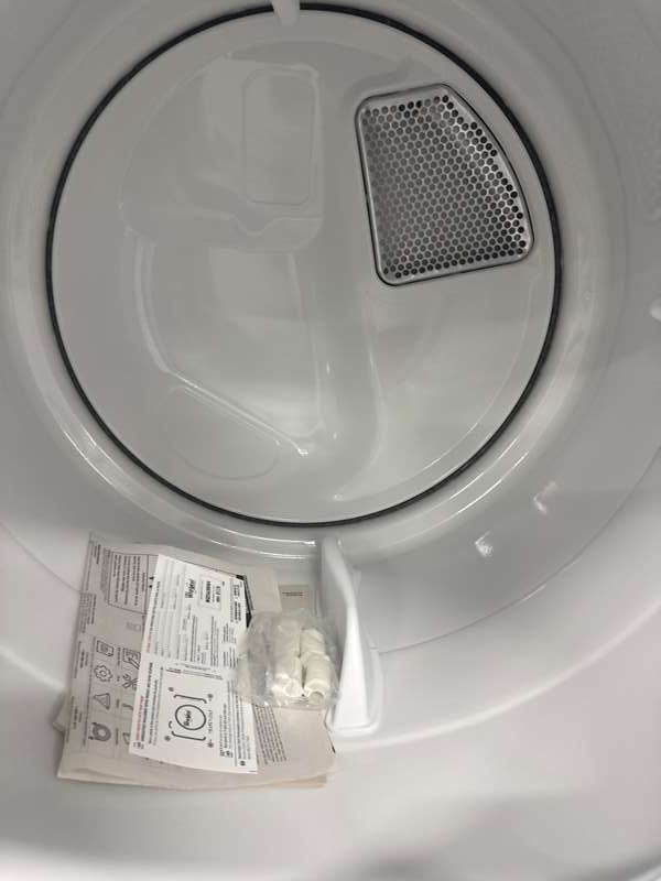 Whirlpool Gas Dryer 7.4 cu. ft Smart Steam WGD5620HW - Assessment Photo 12