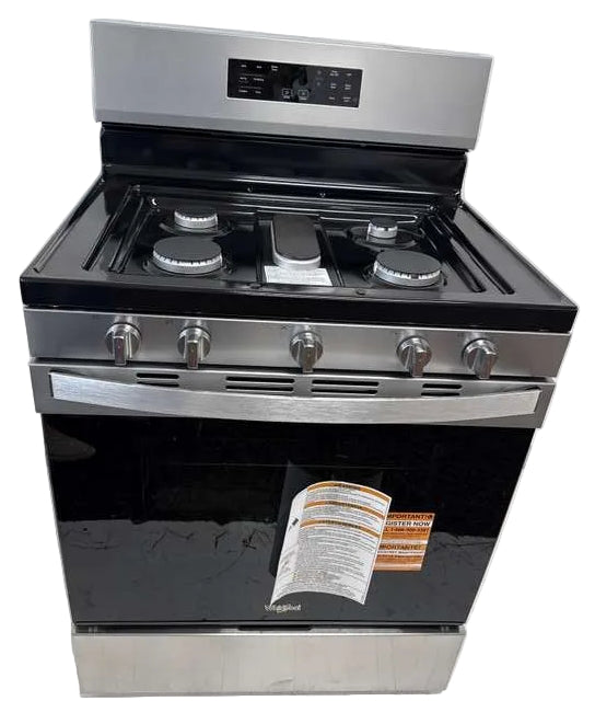 Whirlpool Freestanding Gas Range 5.8 cu. ft Convection Stainless WFGS4530SZ - Assessment Photo 12
