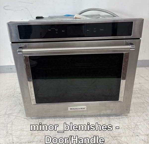KitchenAid 30" Built-In Single Wall Oven Smart Convection KOSE900HSS - Assessment Photo 12