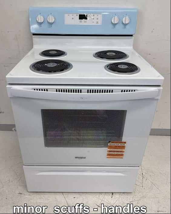 Whirlpool 30" Freestanding Electric Coil Range 4.3 cu. ft White WFC315S0JW - Assessment Photo 12