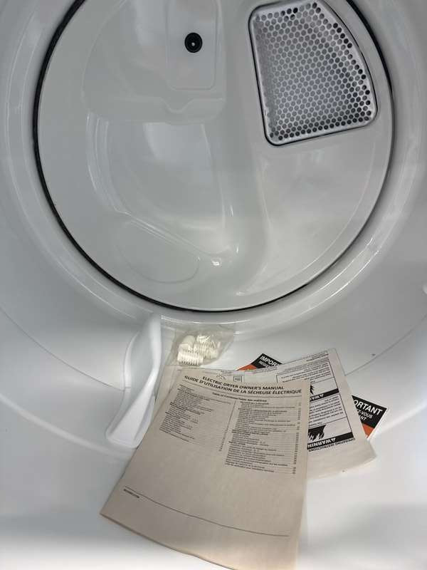Whirlpool Stackable Electric Dryer 7.4 cu. ft Steam WED6605MW - Assessment Photo 12