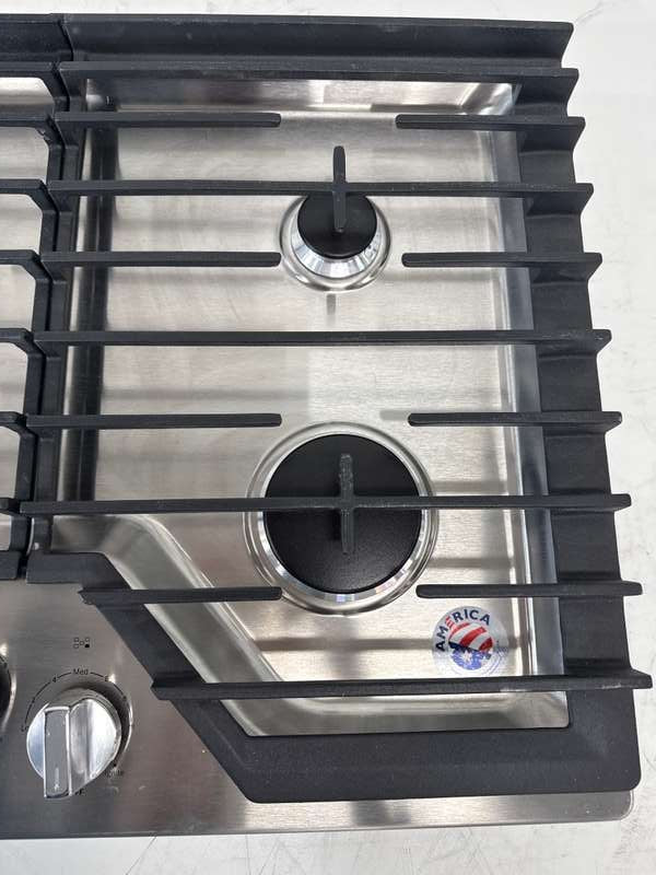 Whirlpool 36" Gas Cooktop Stainless Steel WCG97US6HS - Assessment Photo 12