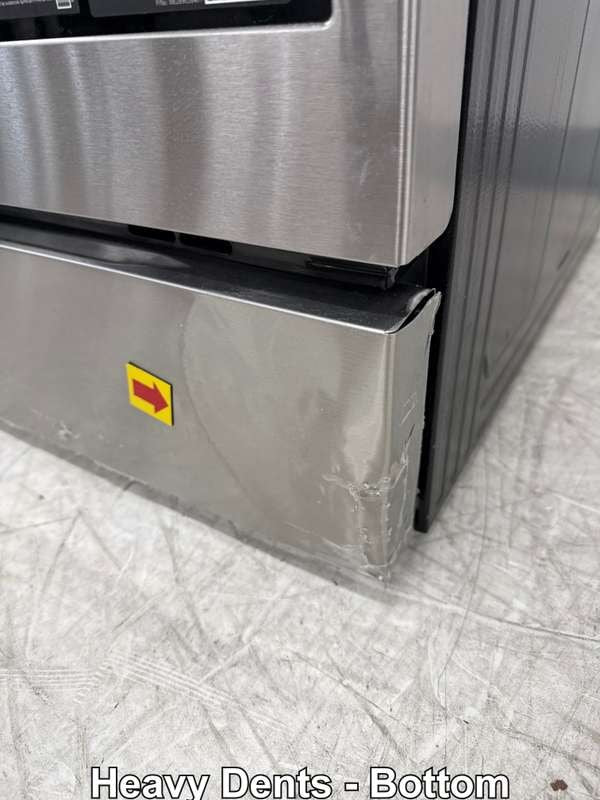 LG 30" Slide-In Electric Induction Convection Range Stainless Smart LSIL6334FE
