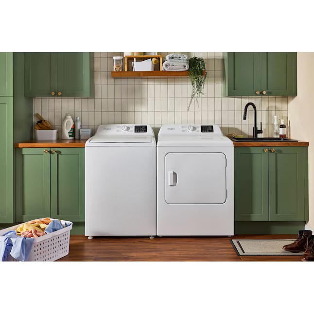 Whirlpool Electric Dryer 7 cu. ft Vented White WED4105SW - Assessment Photo 12