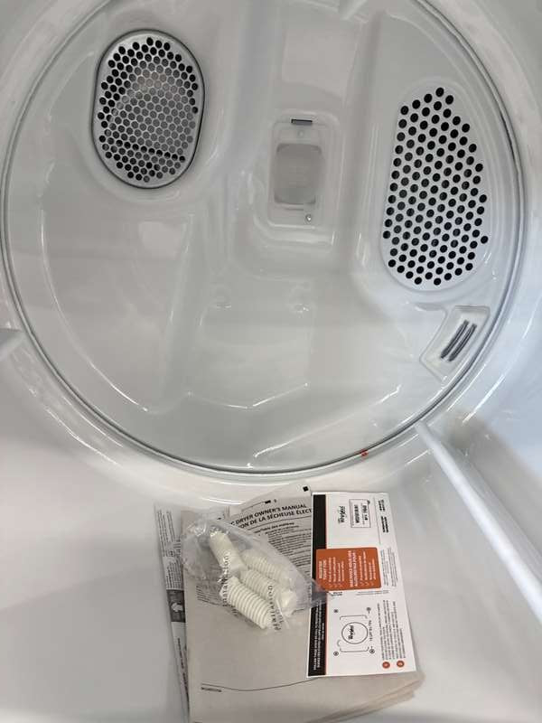 Whirlpool Electric Dryer w/ Moisture Sensing 7.0 Cu. Ft WED5010LW - Assessment Photo 12
