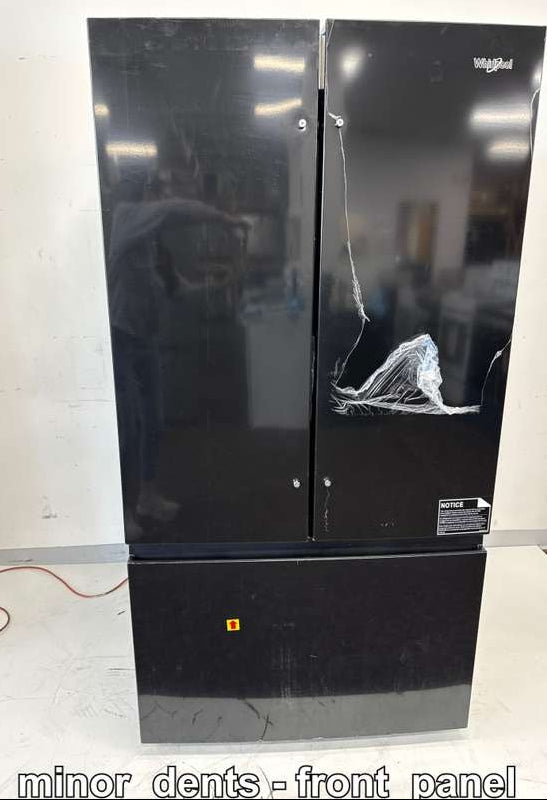 Whirlpool 36" French Door Refrigerator Ice maker Black 31 cu. ft WRFF3136SB - Assessment Photo 12