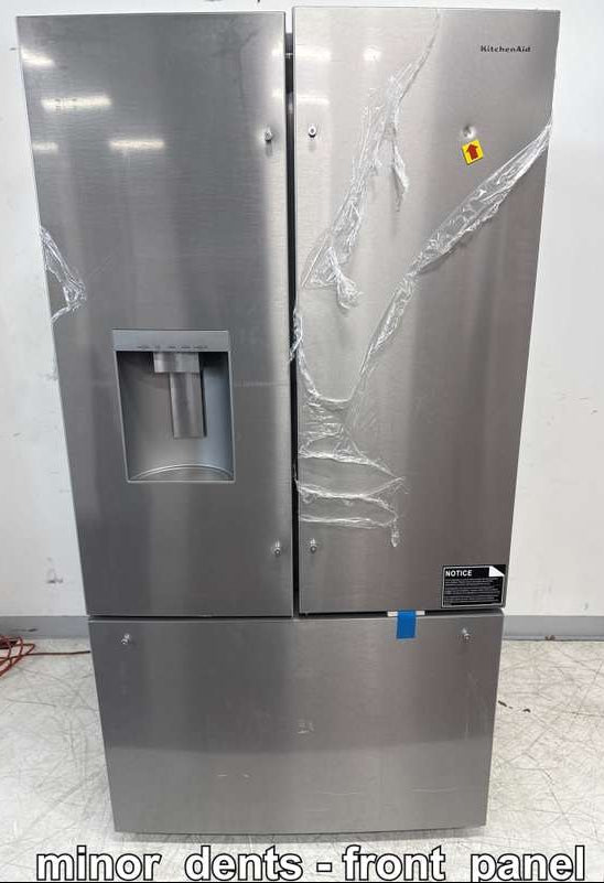 KitchenAid 36" French Door Refrigerator 30 cu. ft Stainless Steel KRFF436SPS - Assessment Photo 12